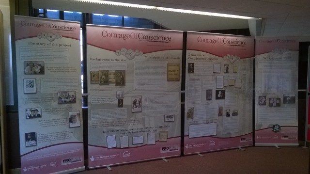 CofC exhibition at Chesterfield Library